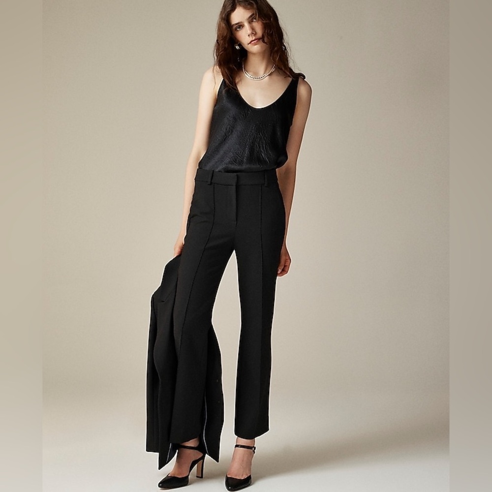 J. Crew Black Boot Cut Pants